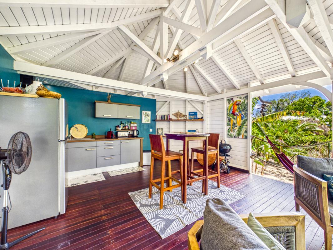 5.Location bungalow avec jacuzzi vue mer Deshaies Guadeloupe